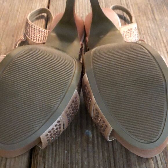 Alba champagne high heels - Picture 6 of 6